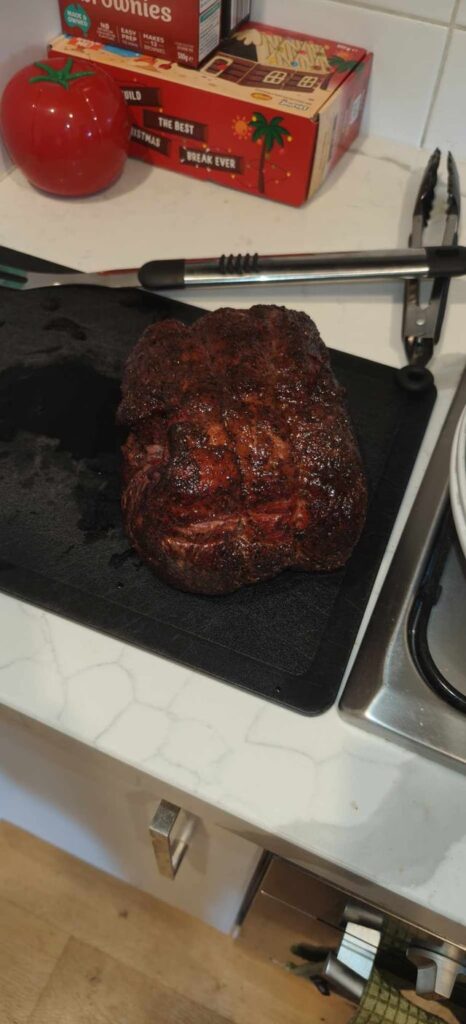 Smoked Leg of Lamb + Grilled Vegetables