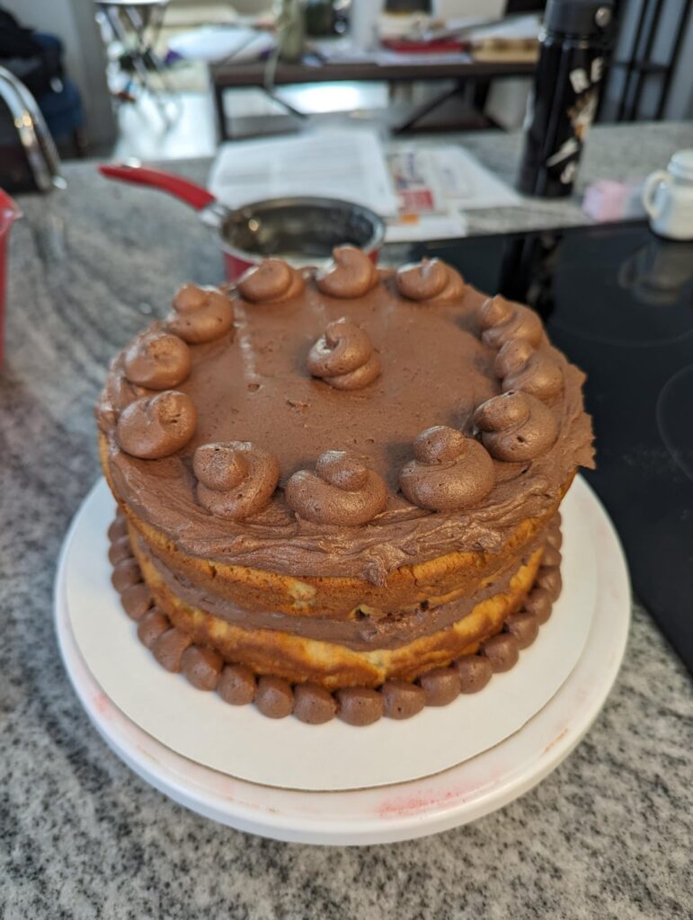 Accidental Poop Cake