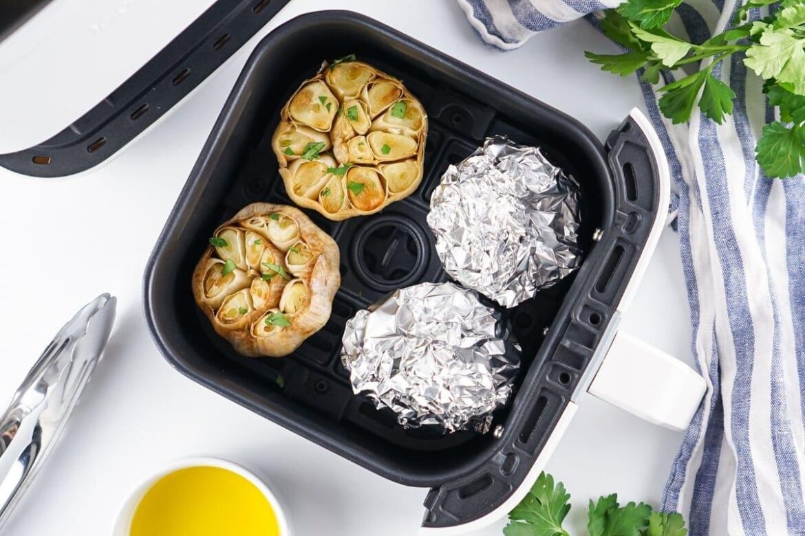 Air Fryer Roasted Garlic