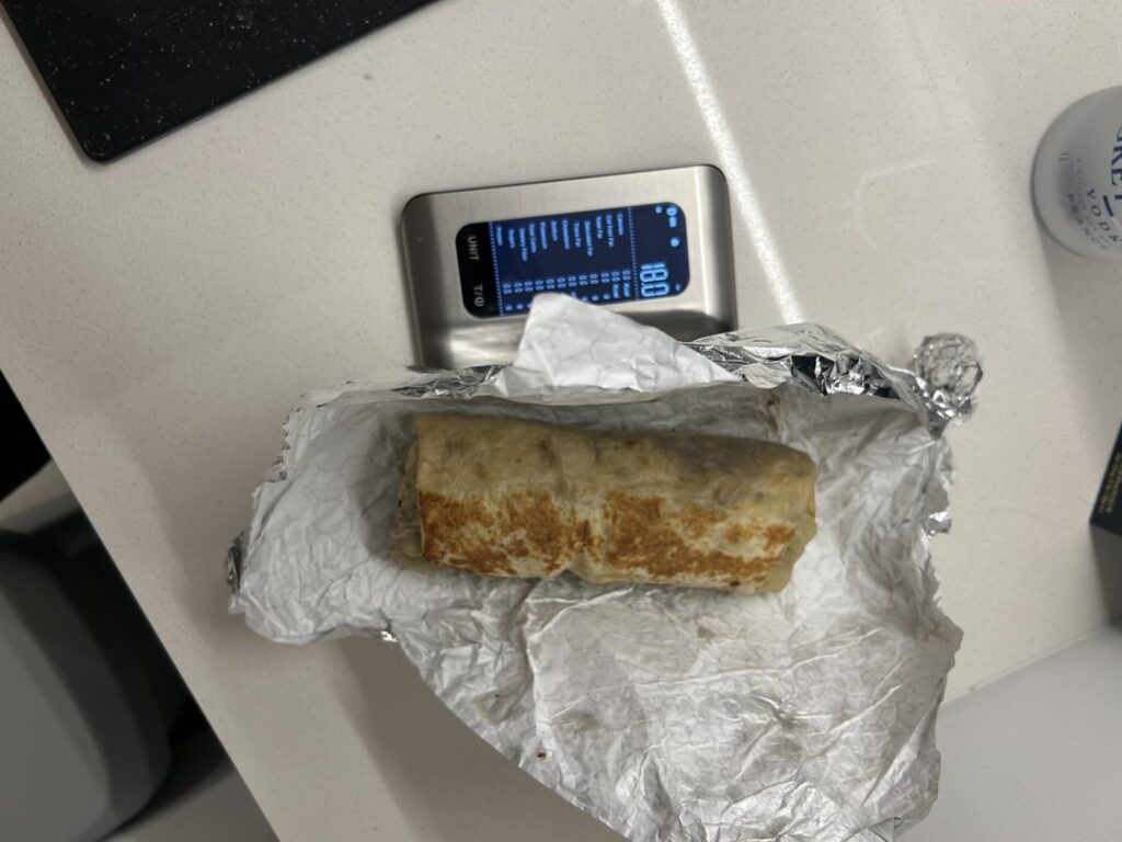 18oz Burrito, is this more than 1000 calories?