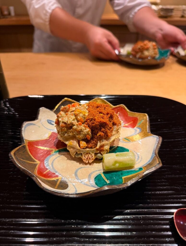 Winter Kaiseki at Tomonokoji Yamagishi 🦀