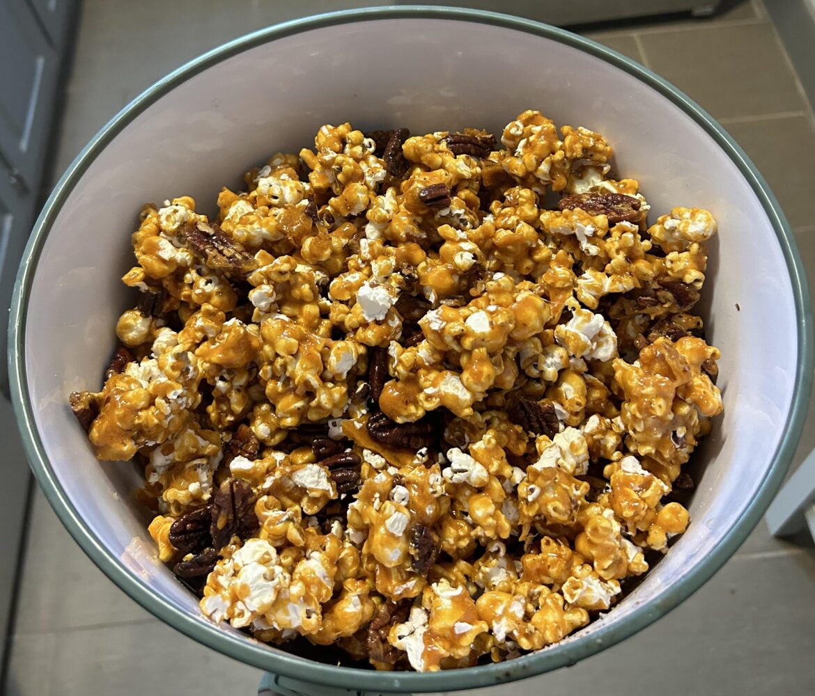 Bravetart Homemade Cracker Jack with Brown Butter Pecans