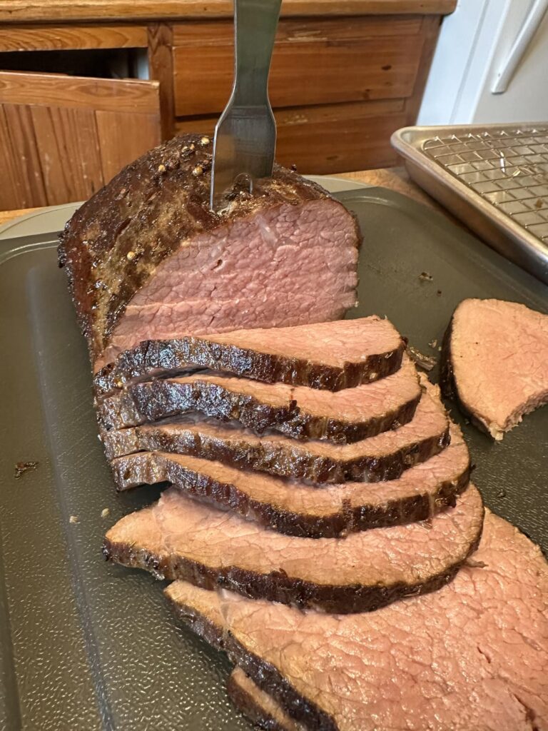 Eye of Round @ 135 for 24 hrs