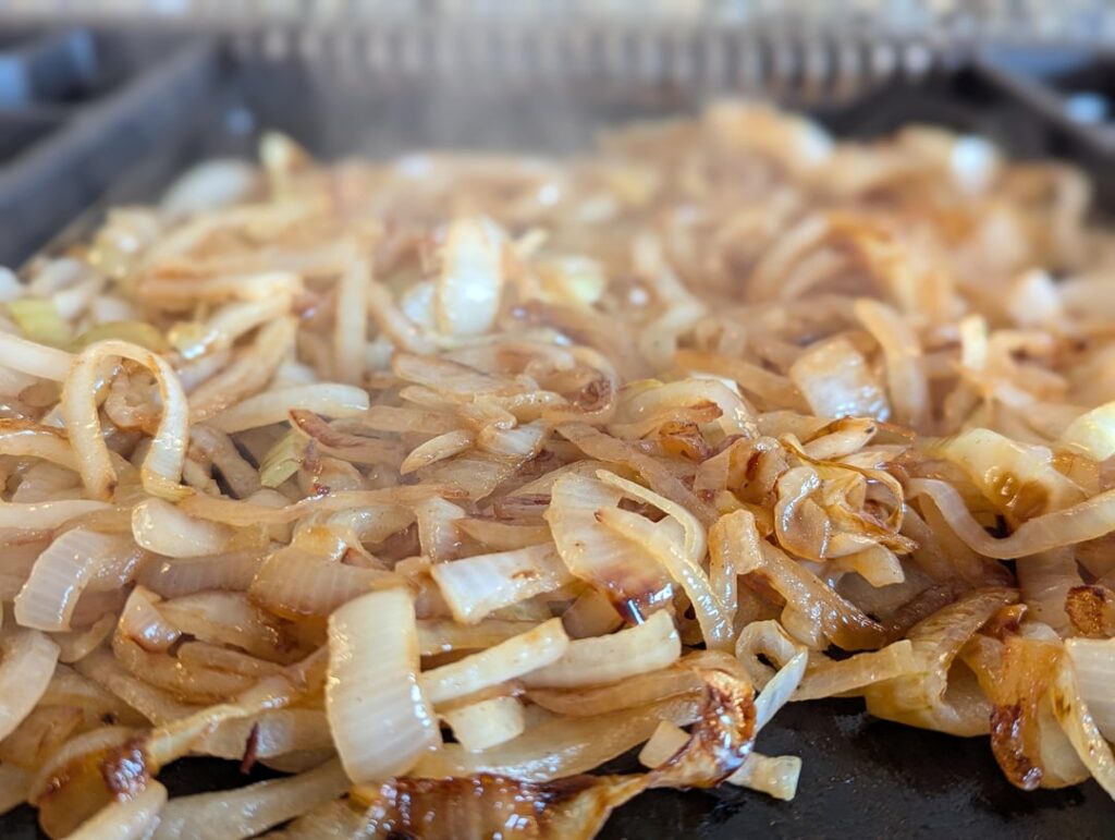 Was asked to bring onions for sandwiches