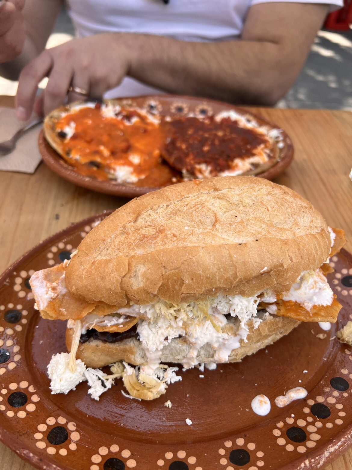 In search of: Chilaquiles Torta
