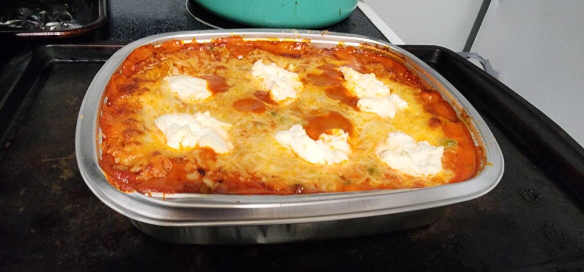 Cheesy Baked Rigatoni