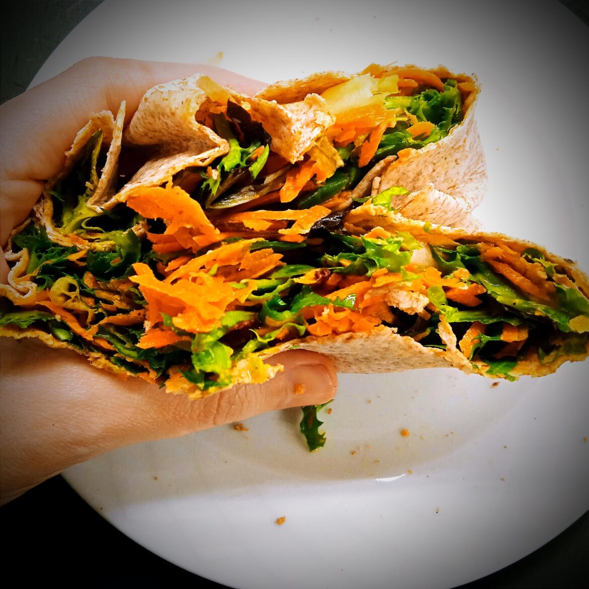 Wholegrain Tortilla wrap with vegetables – 260 Wholegrain Tortilla wrap with vegetables - 260