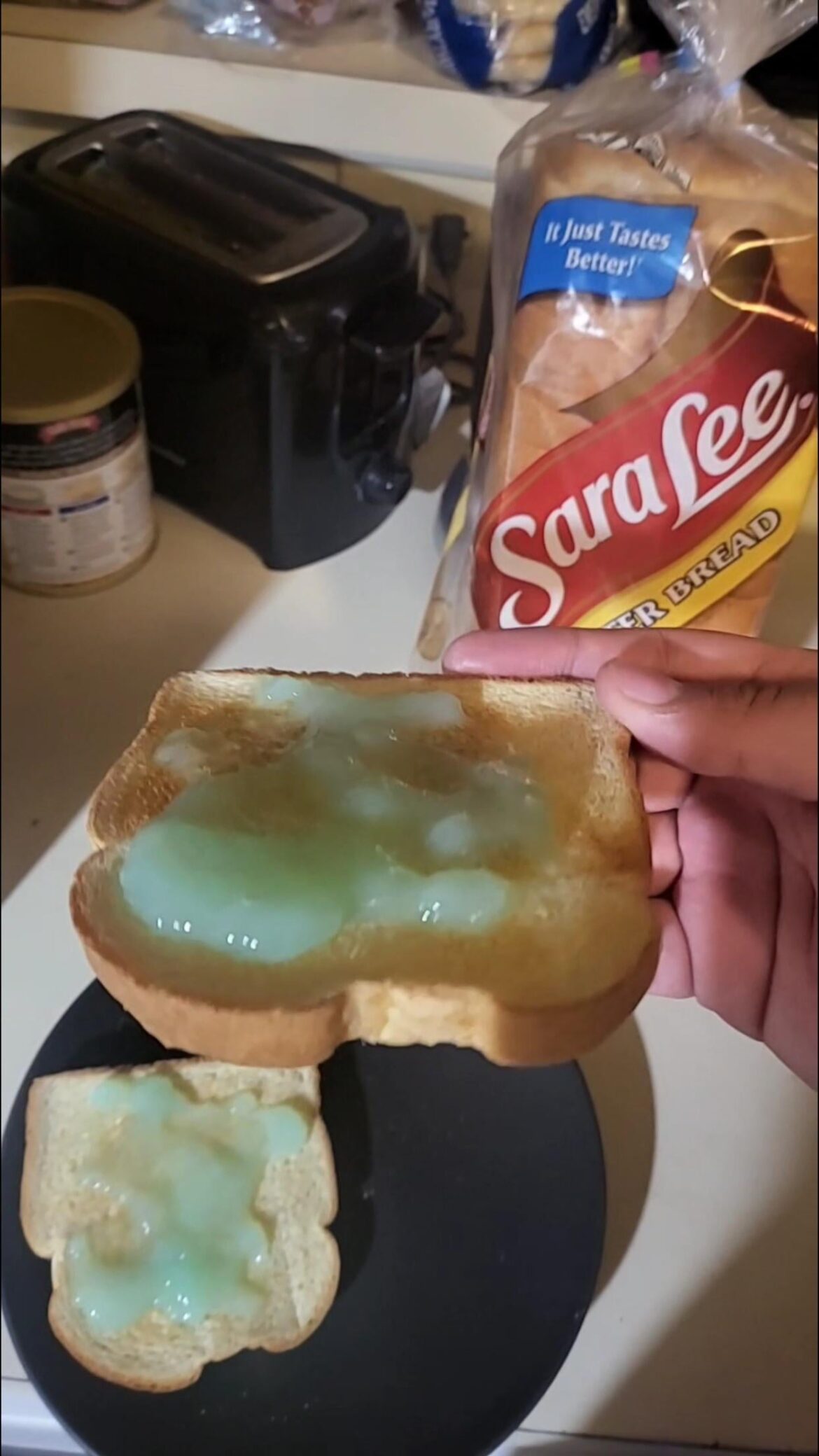 I tried making a baja blast sauce and it got a jelly consistency