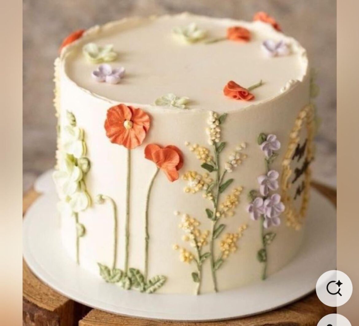 Elopement wedding cake!