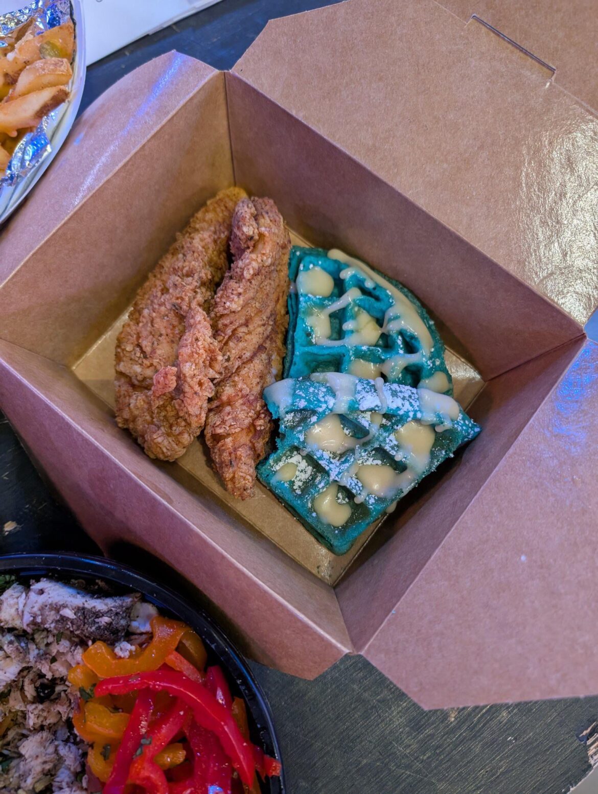 The Buffalo Sabres serving Blue Waffles at tonight’s game