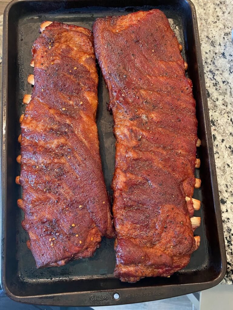 Ribs have a good bite!