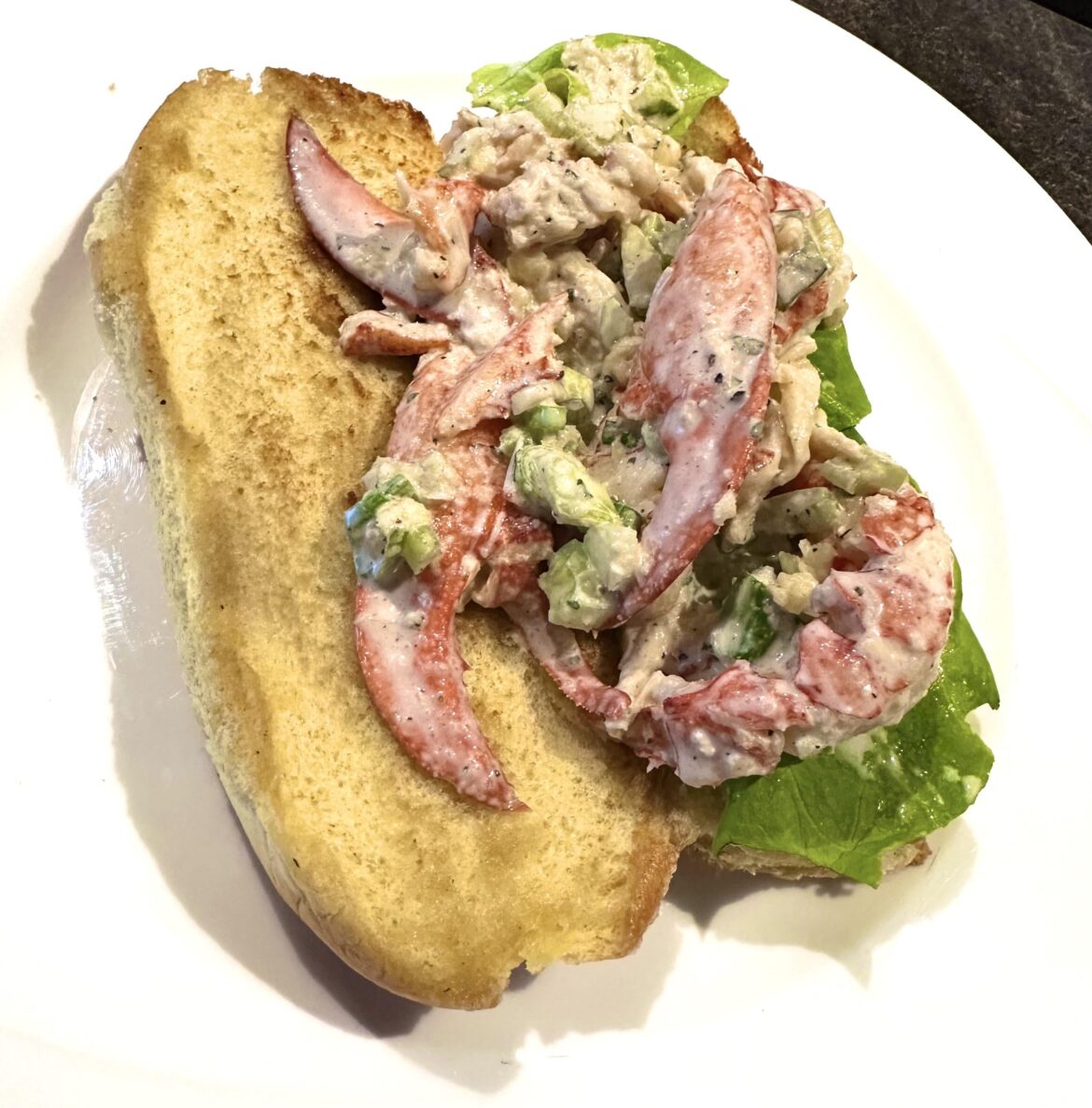 Used up the last of our frozen canned lobster from last season! #atlanticcanada