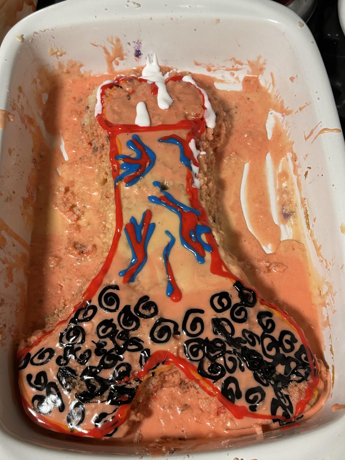 First penis cake