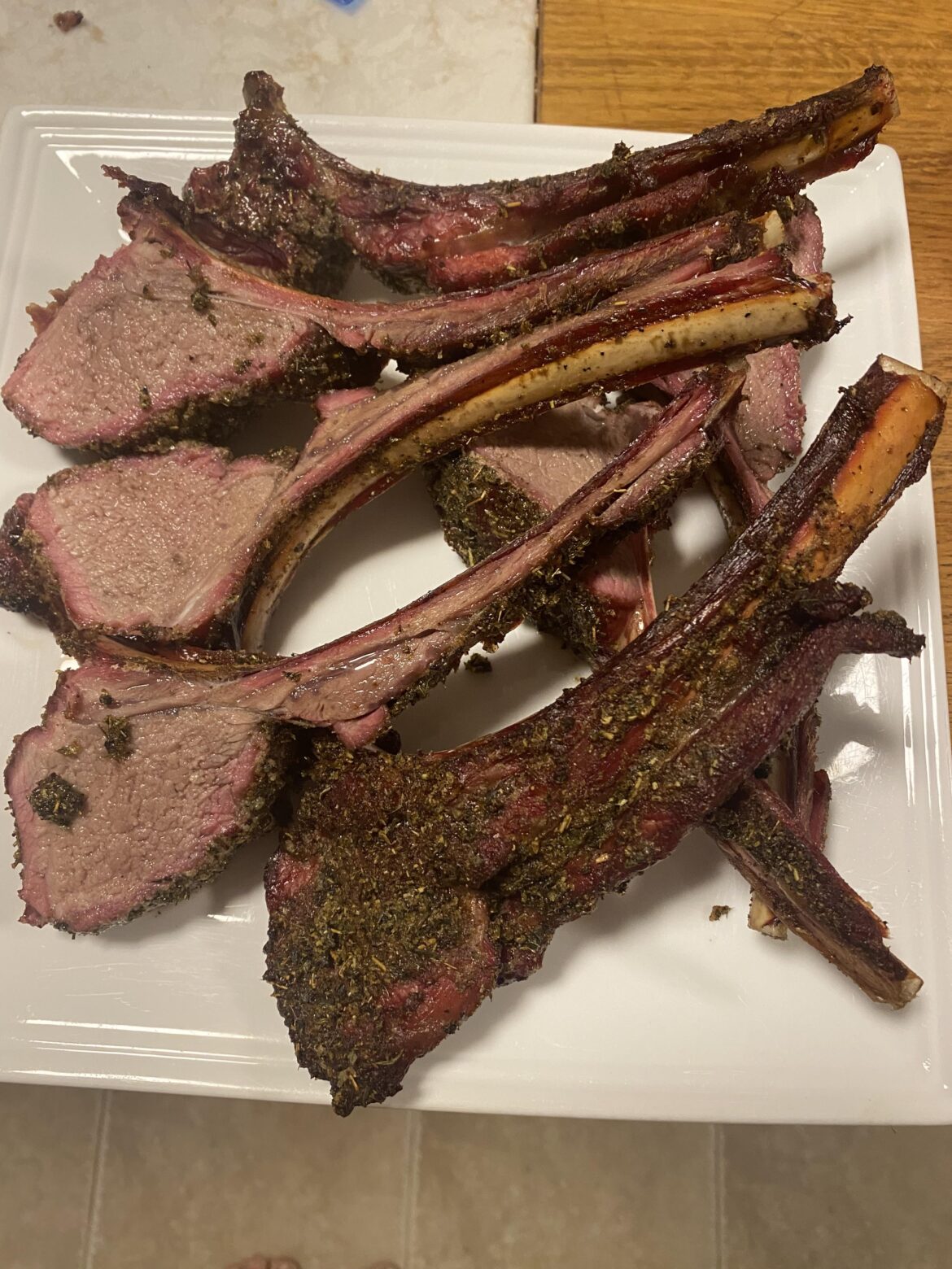 Elk ribs