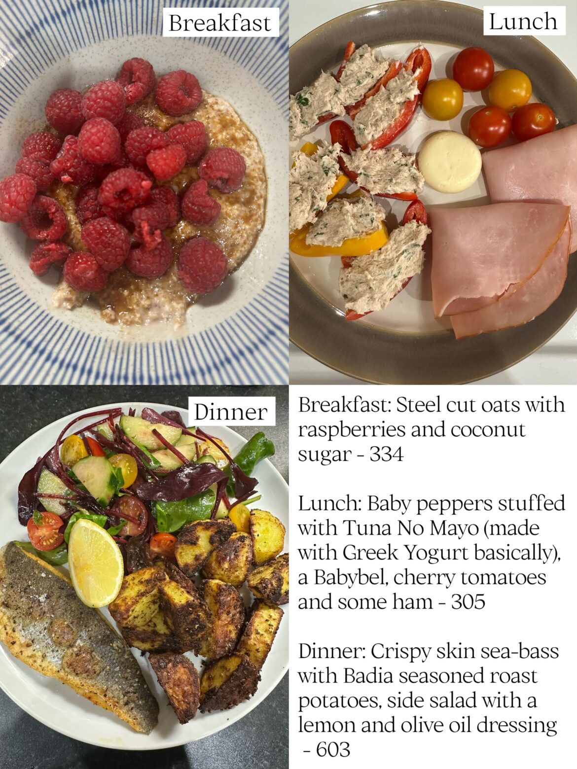 What I ate today - 1242 calories