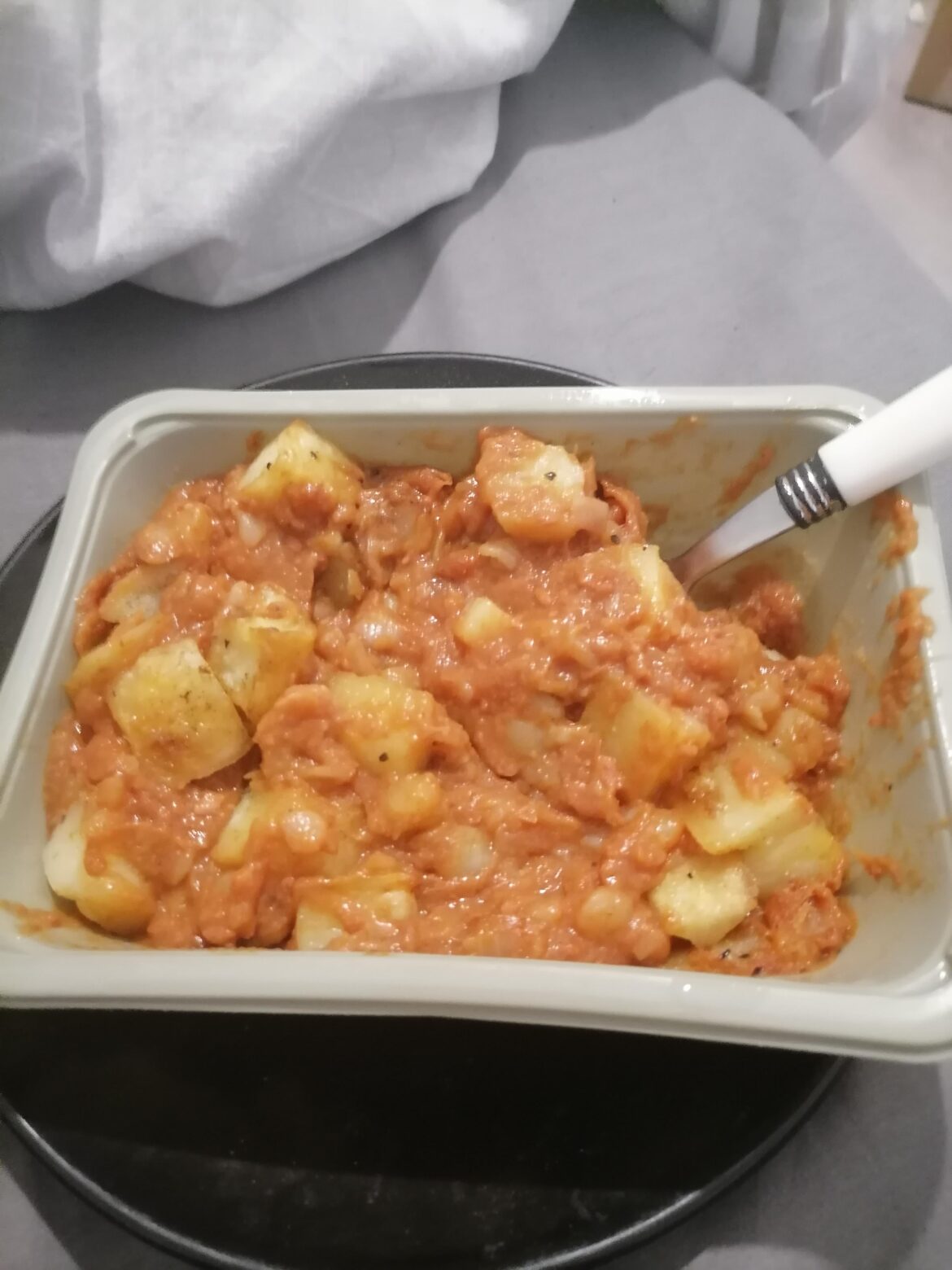 Anybody fancy a microwaved corned beef hash ready meal? Lol