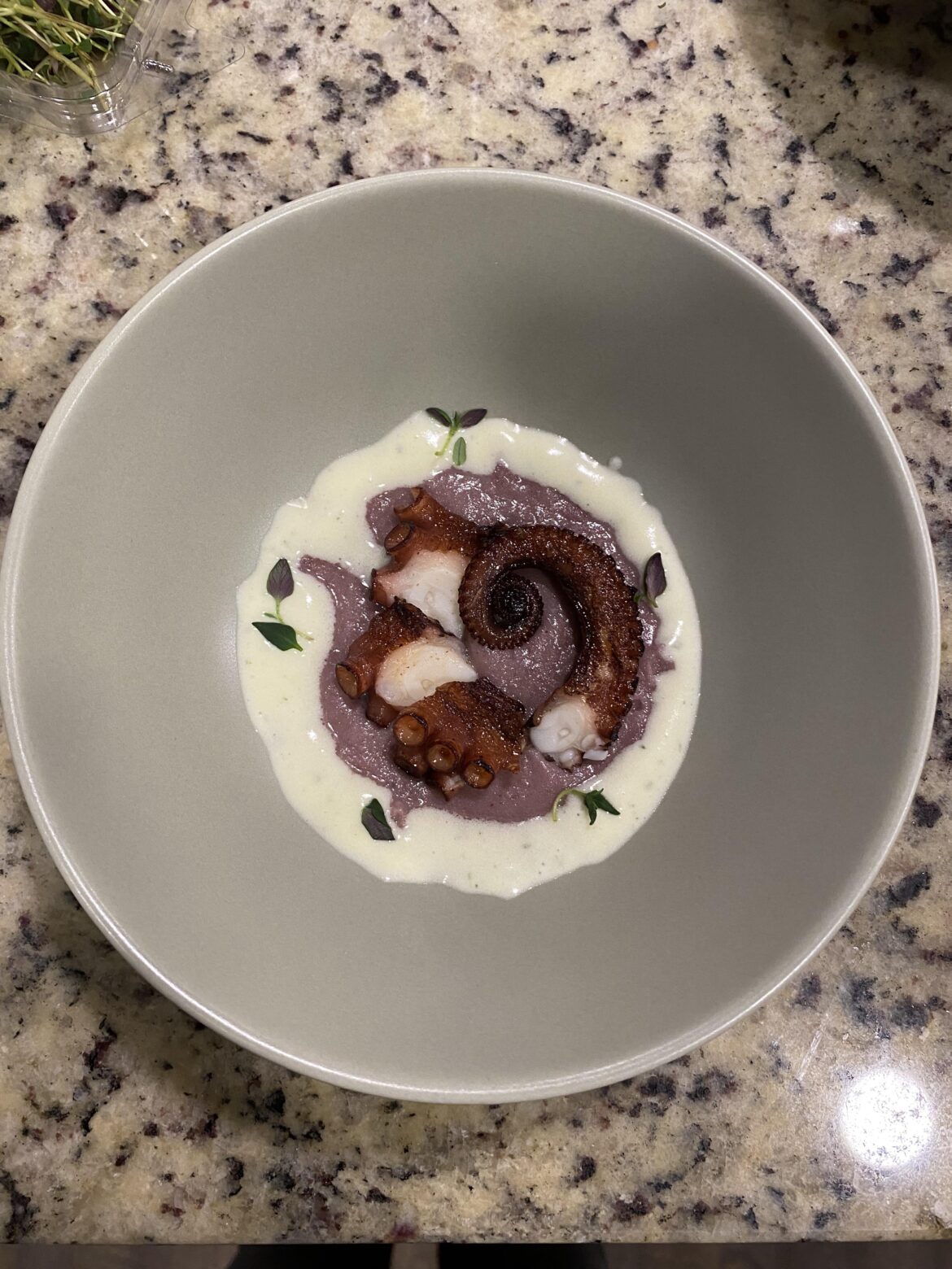 Octopus/Potatoes/Lemon Vinaigrette