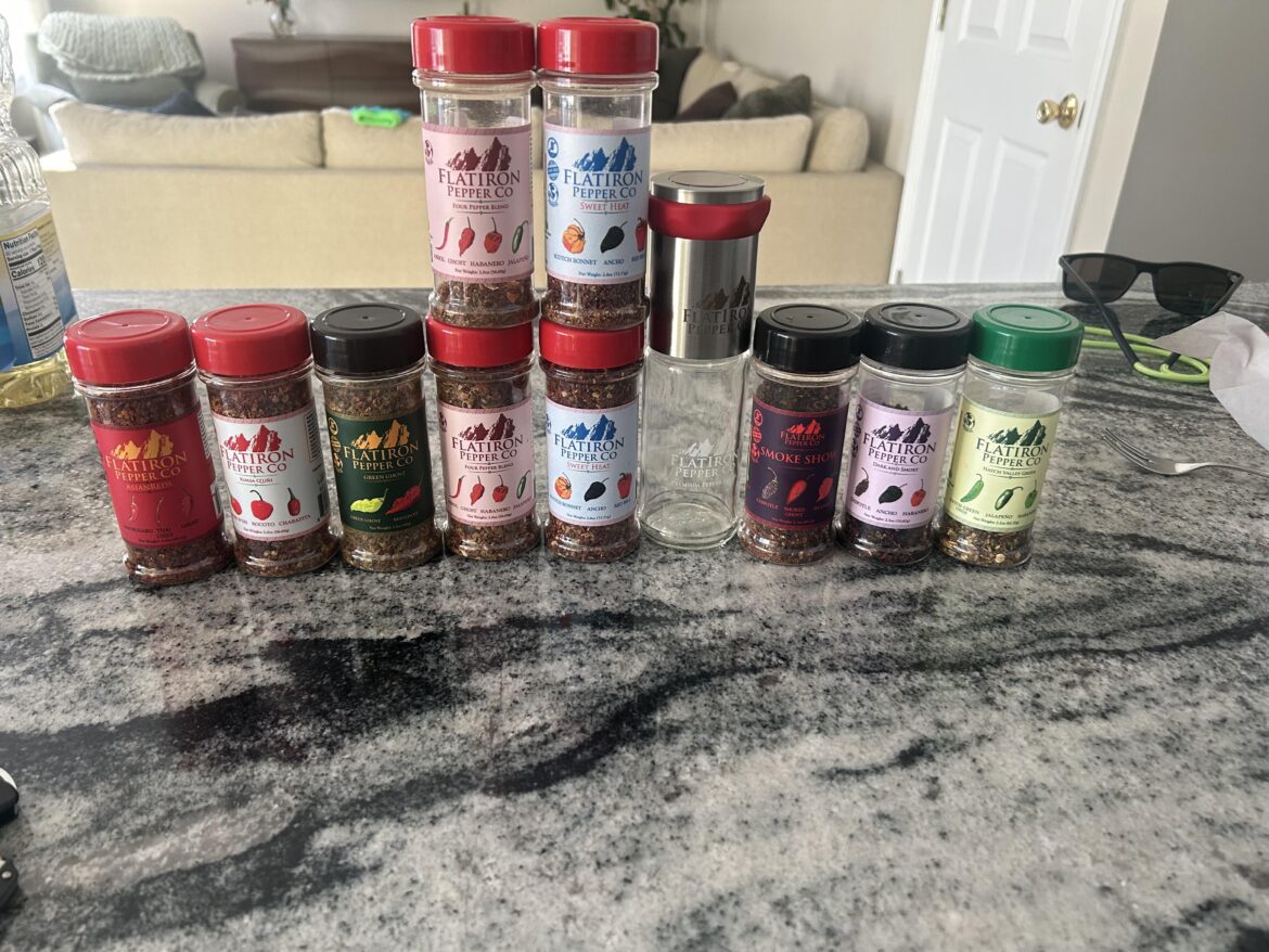 Girl got me some reloads, new flakes and the grinder for v day 😍