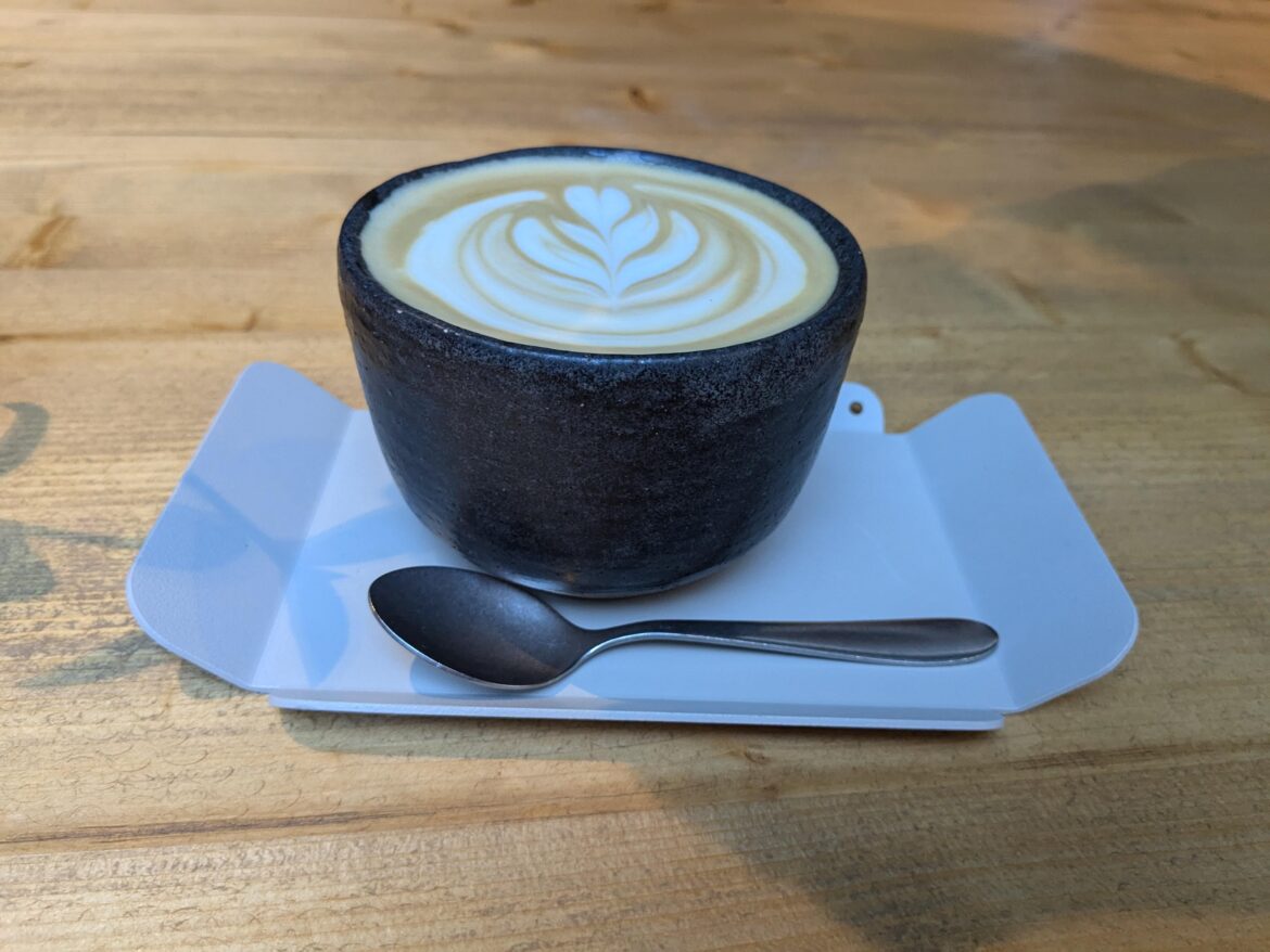 Coffee on a...... Bit of shelving?