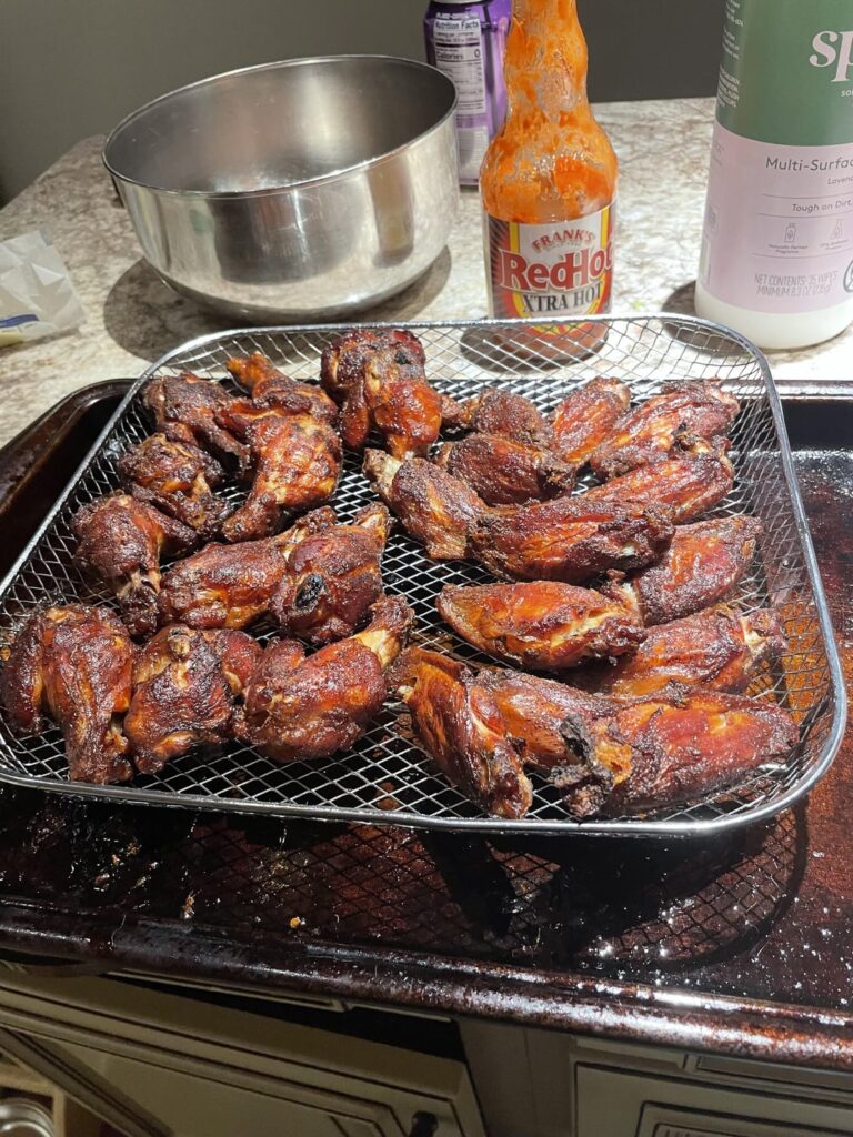 Smoked Wings for the game the other day - turned out great