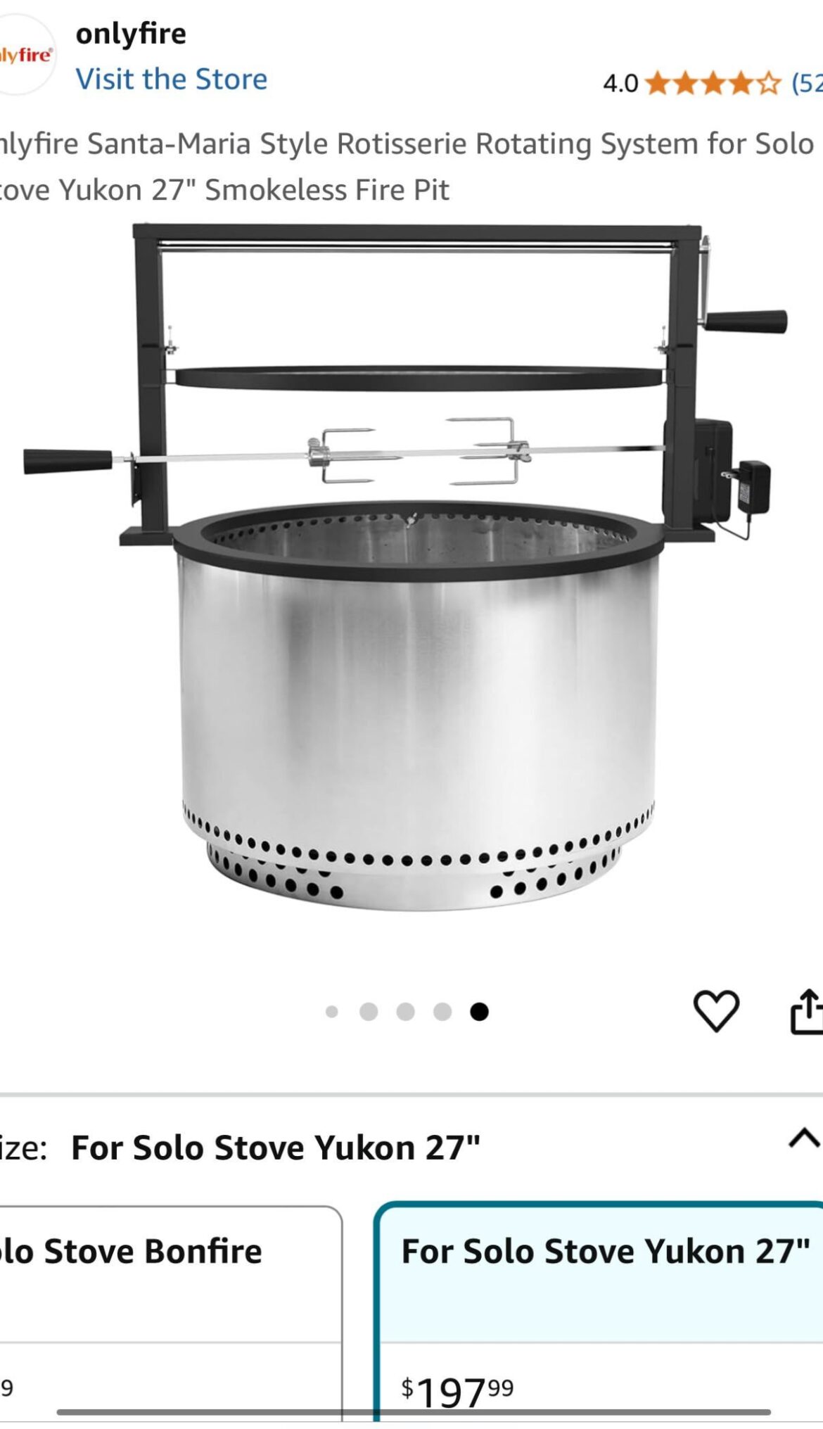 Possible 26in kettle Santa Maria.