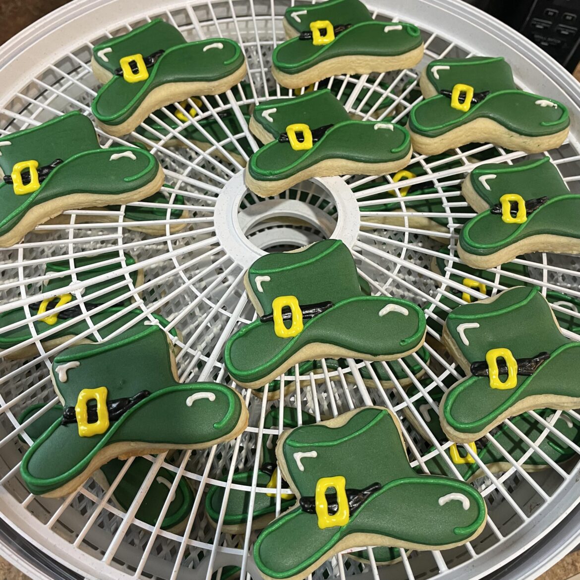 Love sending fun cookies to school