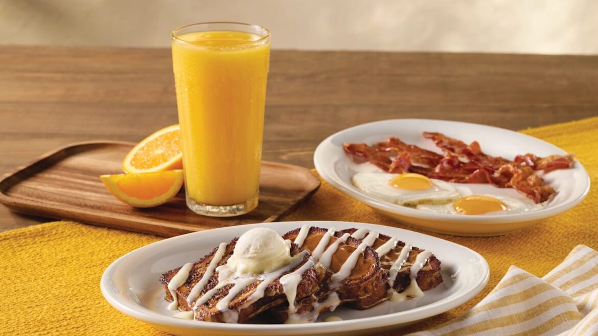 Cinnamon Swirl French Toast Breakfast