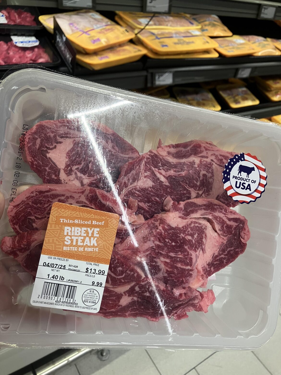 New to meat and grilling but isn’t this marbeling good for its price , gonna make ribeye tacos with hand made yellow corn tortillas and fresh guac 😋