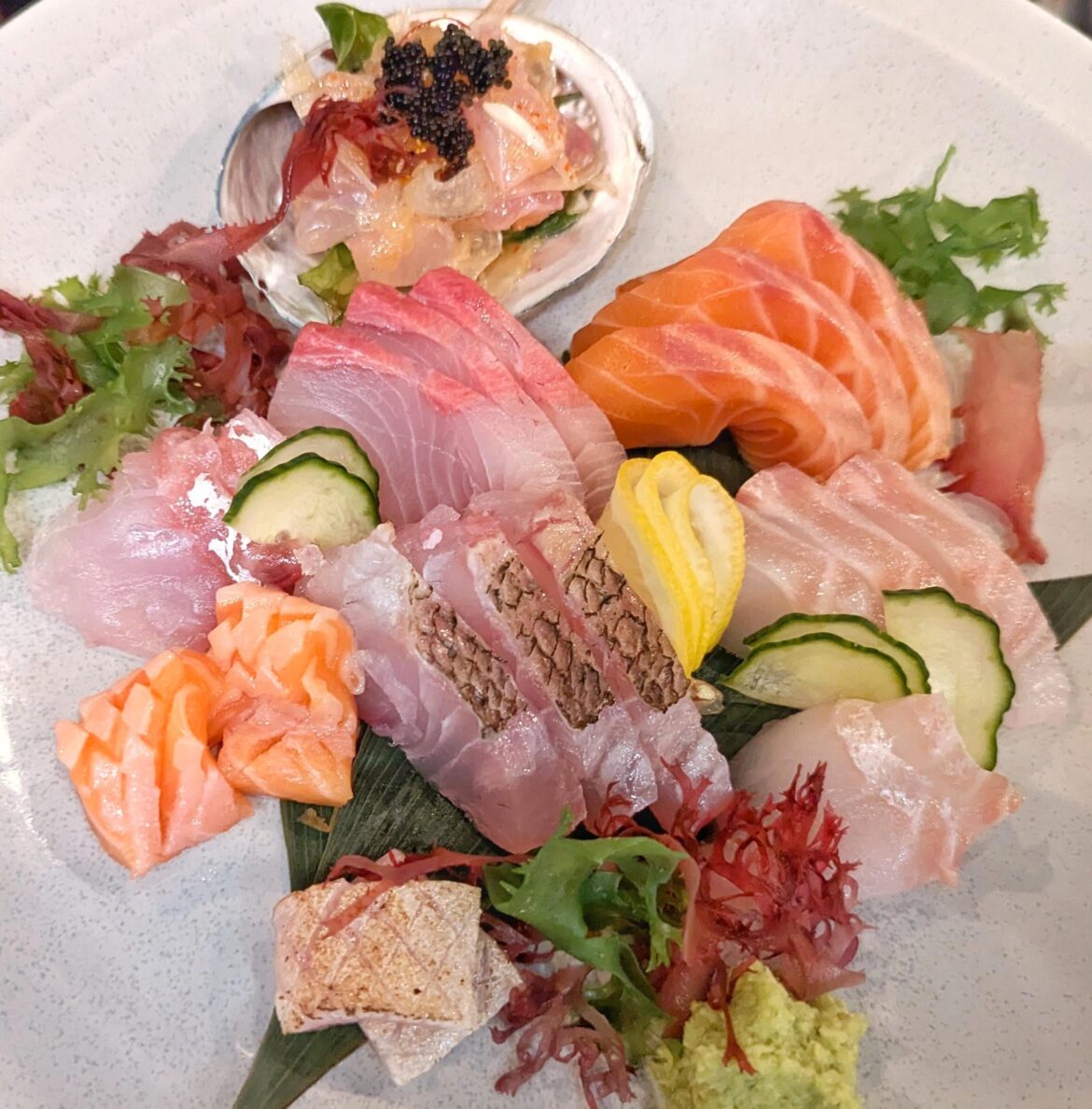 My friend's knife work with a Hattori