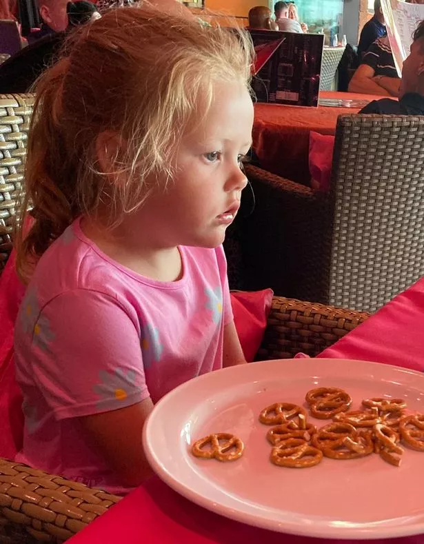 Ethel only eats chicken nuggets, dry cereal and will drink milk