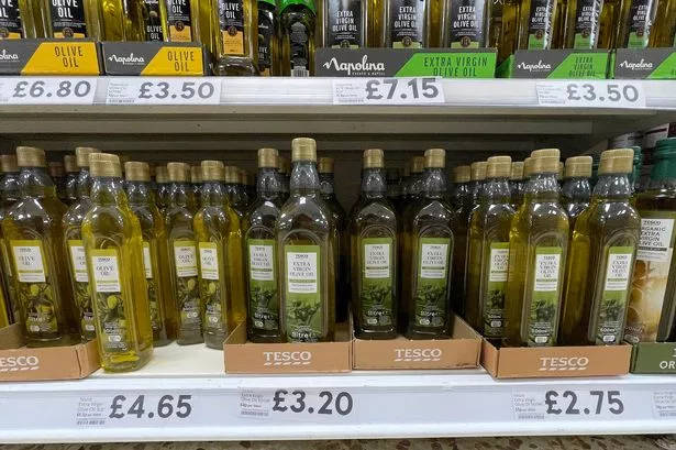Supermarket olive oil prices reached as high as £16 per bottle
