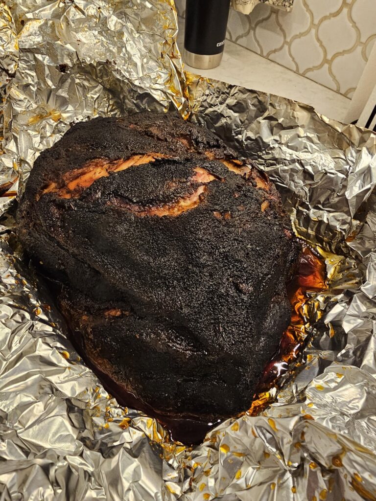 First pulled pork of the year turned out well!