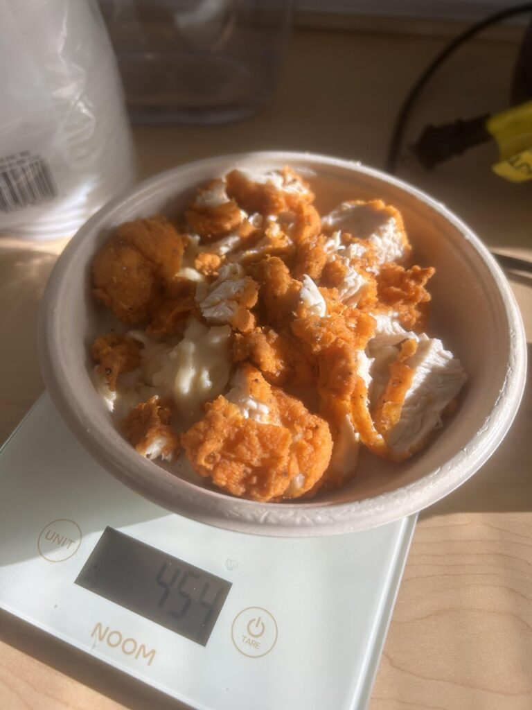 Restaurant claims this is 310 calories but it doesn’t feel right