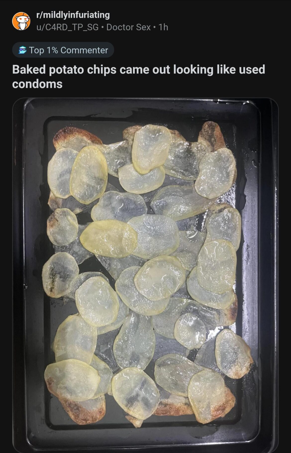 This guy's baked potato chips