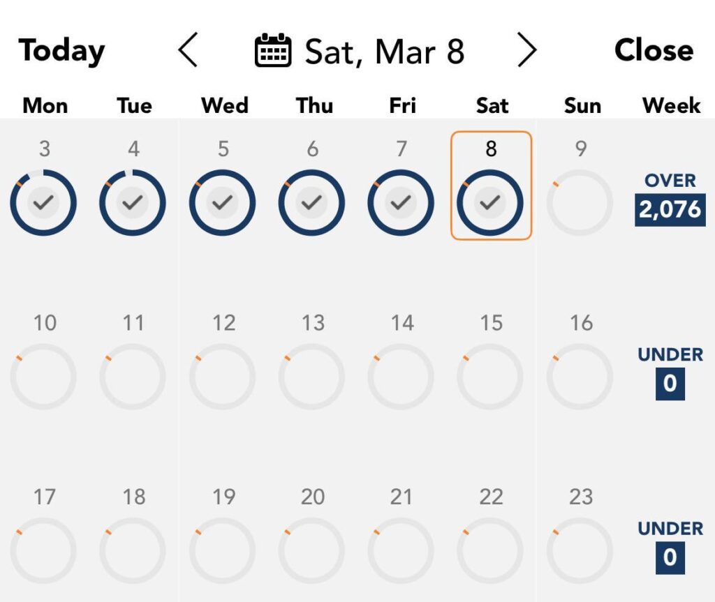Trying to get back on track