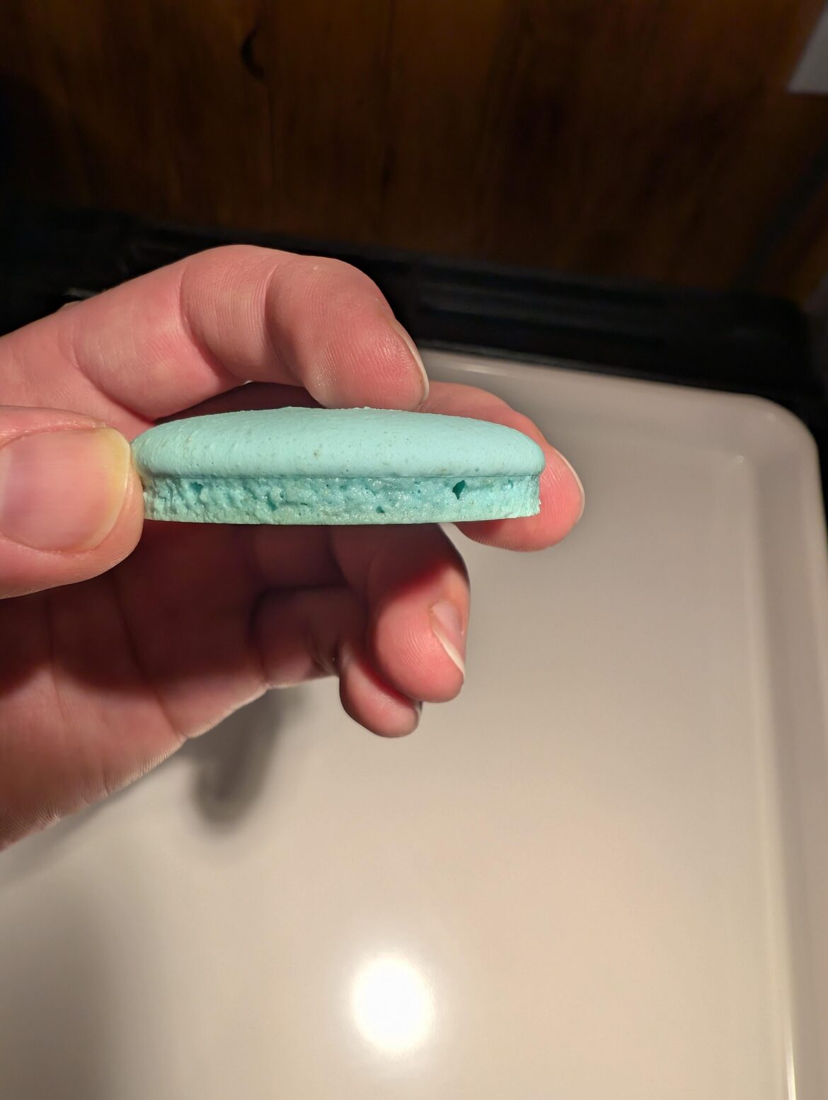 How come my foot is missing ruffles?