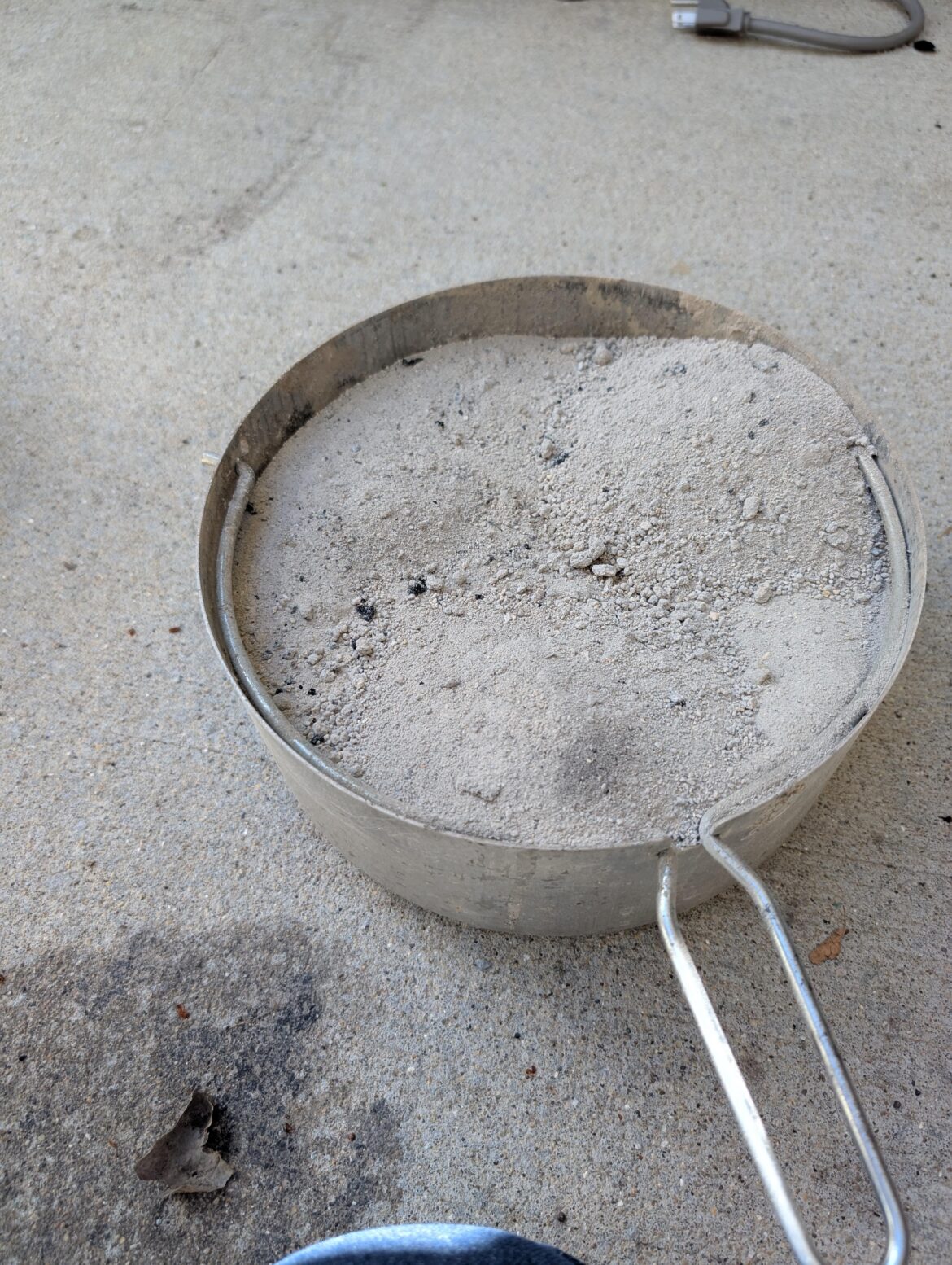 I guess I should empty the ash catcher more often