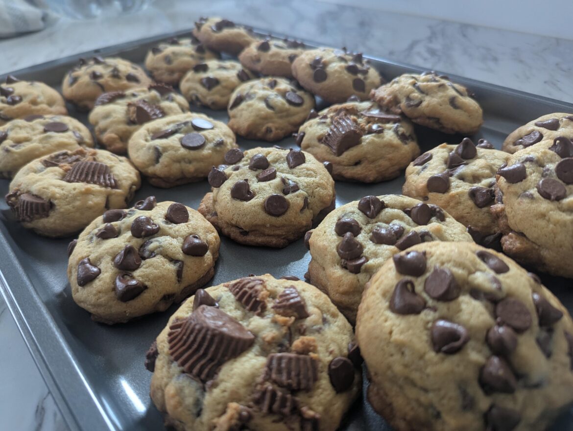 Late 30s, first time baking cookies