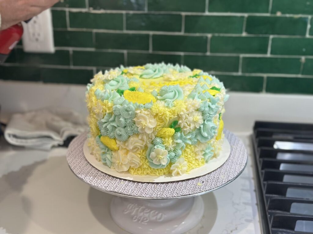 Lemon almond cake 🍋