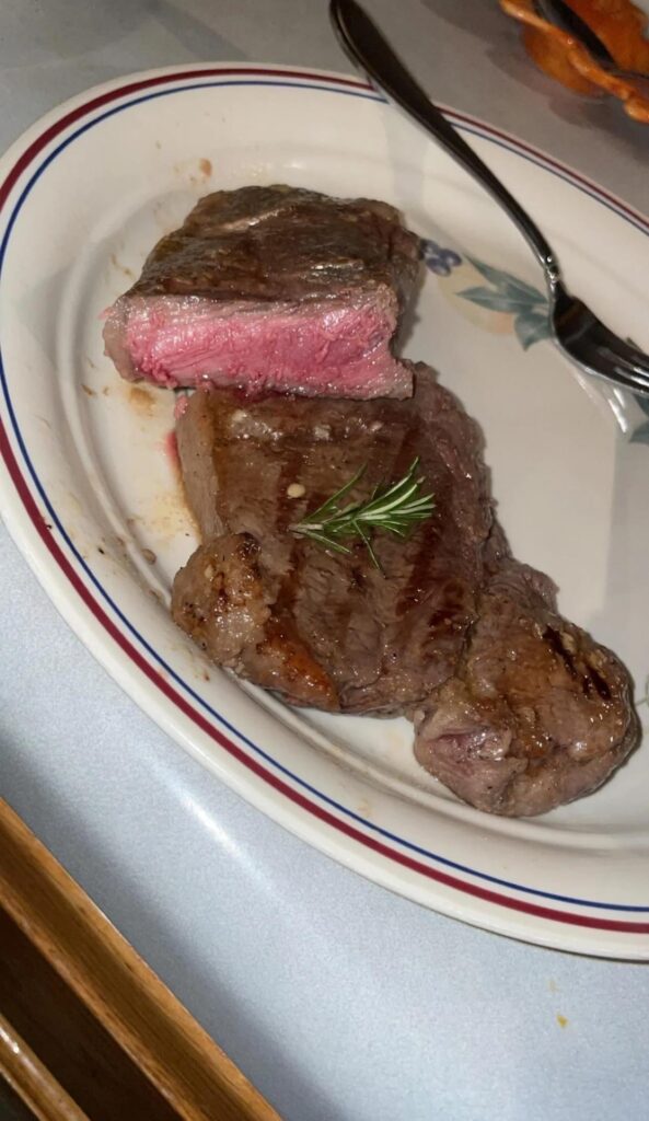 Yummy NY strip