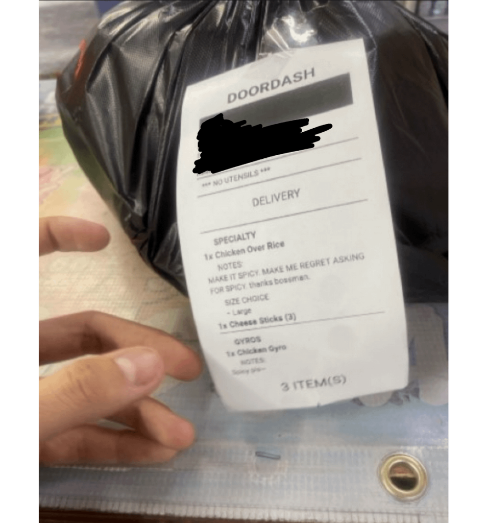 It is what it is. Yummy meal though.