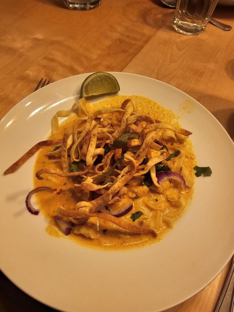 Kao Soi with homemade Noodles