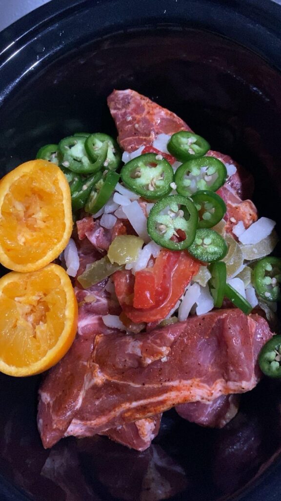 Made some carnitas for the cold weather