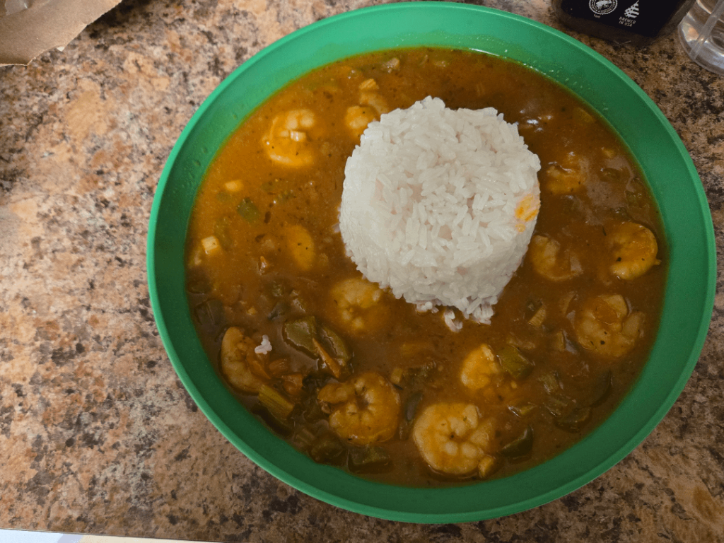 Louisiana Styled Shrimp Etouffee