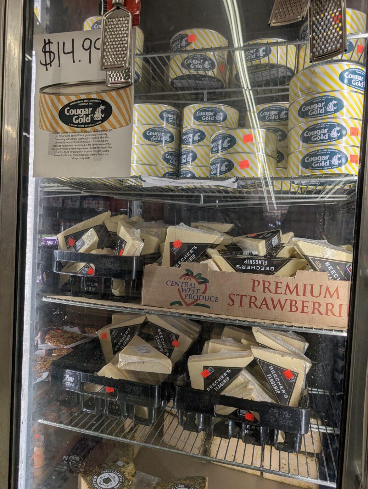 Cougar Gold cheese update in Salem