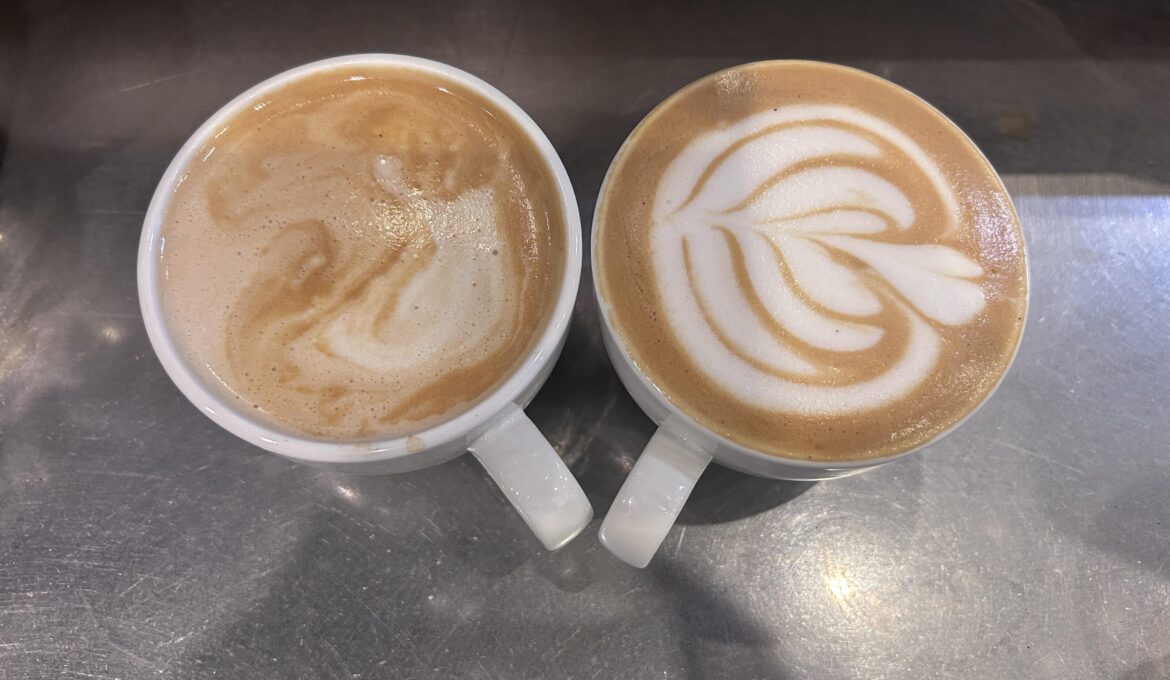 “Which one’s soy milk?”