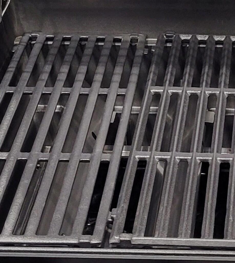 Does it matter which side of the grates you use?