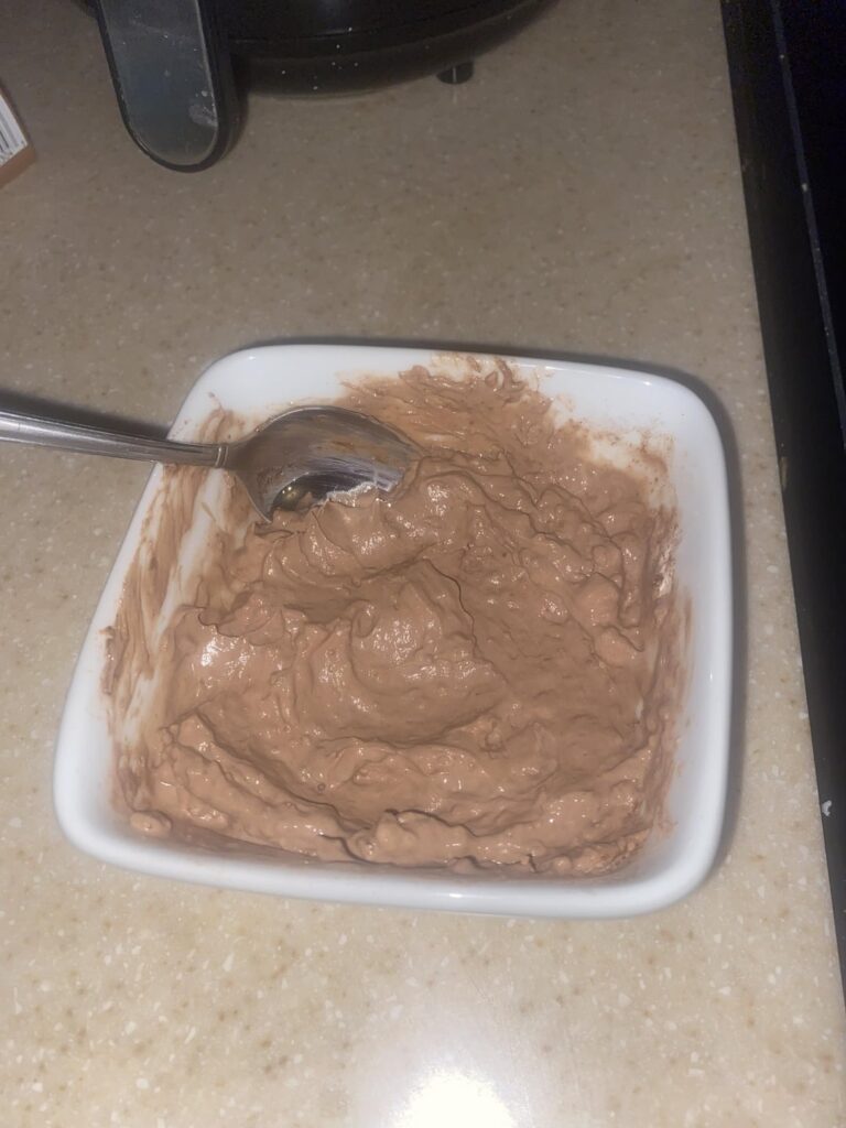 Chocolate pudding