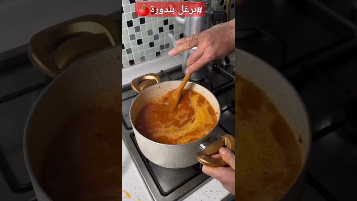 #برغل #بندورة #طماطم #turkishfood