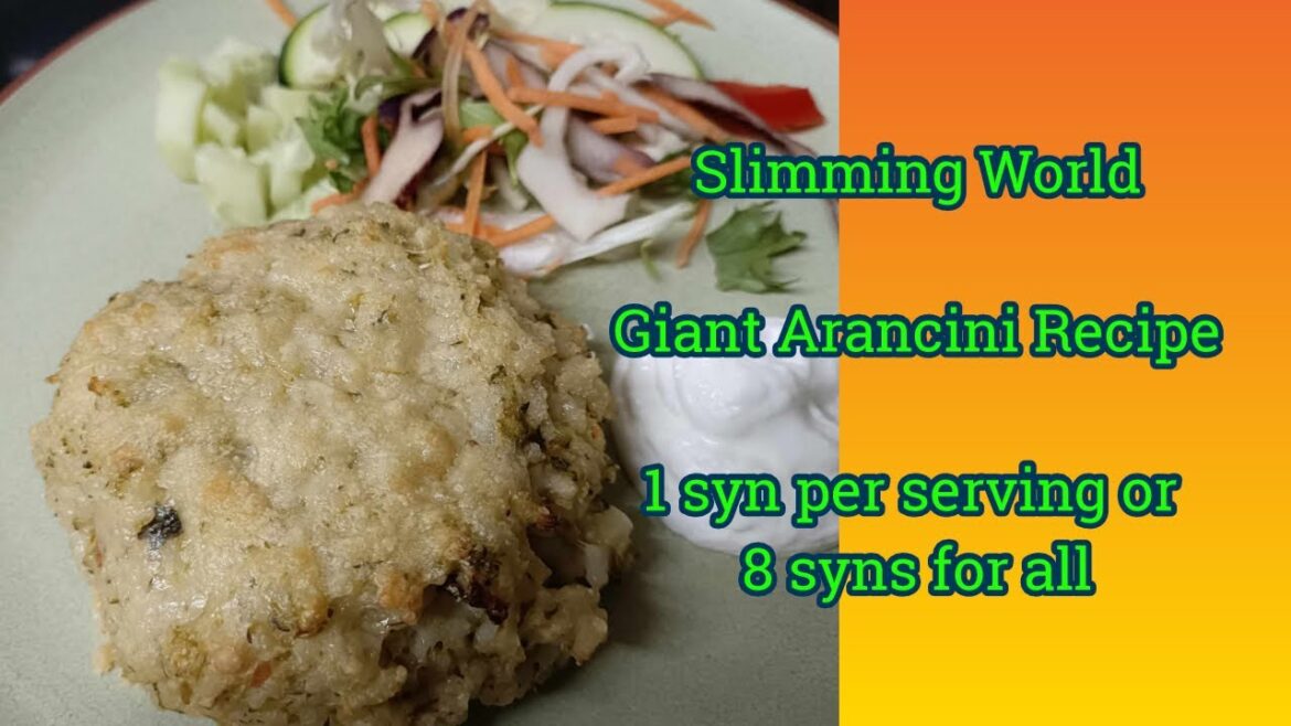 Slimming World Giant Arancini Recipe